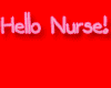 Hello Nurse! sticker