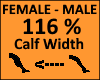 Calf Scaler 116%
