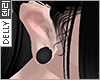HD Black ears plugs