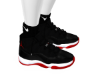 Jordans 11s blk&red