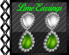 Lime & Pearl Earrings