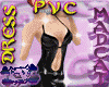 PVC Nightclub Dress BlK