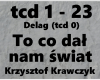 To co dal nam swiat