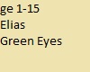 Elias Green Eyes