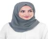 XY | Grey hijab scarf