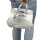 BIRKIN BAG SILVER