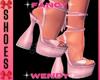 Chromatic Pink Sandals