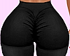 scrunchy black leggings