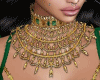 Cleopatra Necklace Green