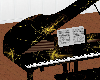 Black&&GoldSparkle Piano