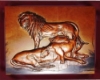 Lion Family n Copper Art