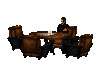 Friends chat table set