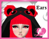 Red/Black Panda Ears