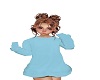 Blue Oversized Top