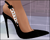 Black Heels Silver