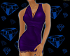 SL Halter Dress Purple