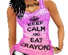 Keep Calm & Eat Crayons 
