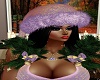 Lilac Christmas Hat