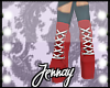 J | Red Boots