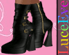 Gold Zanzi PVC Boots