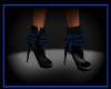 chv black blue boots