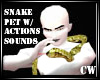 Snake Pet W/Actions