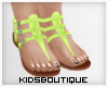 -Child Green Sandals