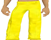 Yellow pants w/o suit