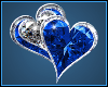 Blue Heart Sticker