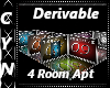 Derivable 4 Room Apt