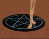 Pentagram rug round