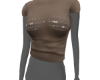 Short Sleeved Tee Brown