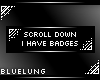 BL&#8594;Scroll / Badges