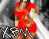 XBM Red BabyP Dress