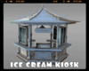 *Ice cream kiosk