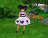 Cute Kids Kuromi Dress