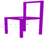 (L) Purple Neon Chair