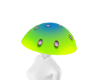 bright colors mushroom