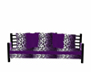 Purple Leopard Couch/Pos