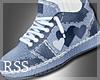 RSS HEARTS BLUE SHOES DV