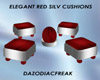 Elegant RedSilv Cushions