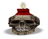 SKULL w/ CANDLE