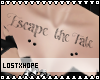 EscapeTheFate tattoo [C]