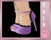 *C* Carey Heels Purple