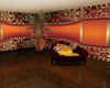 Small Red gold room
