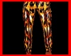 Leopard Leather Pants