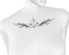 Angel Chest tattoo