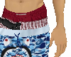 APE SHORTS BLU