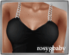 [RGB] Chained Top Black