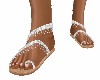 WHITE  PEARL SANDALS